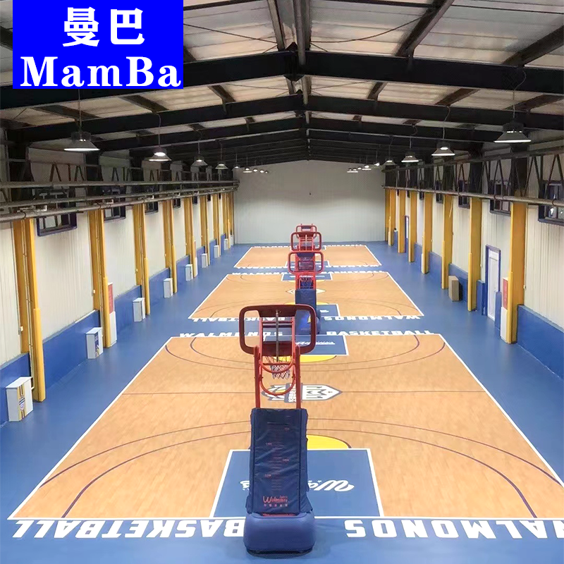 Basketball venue Jiao custom floor print pattern plastic PVC cushion