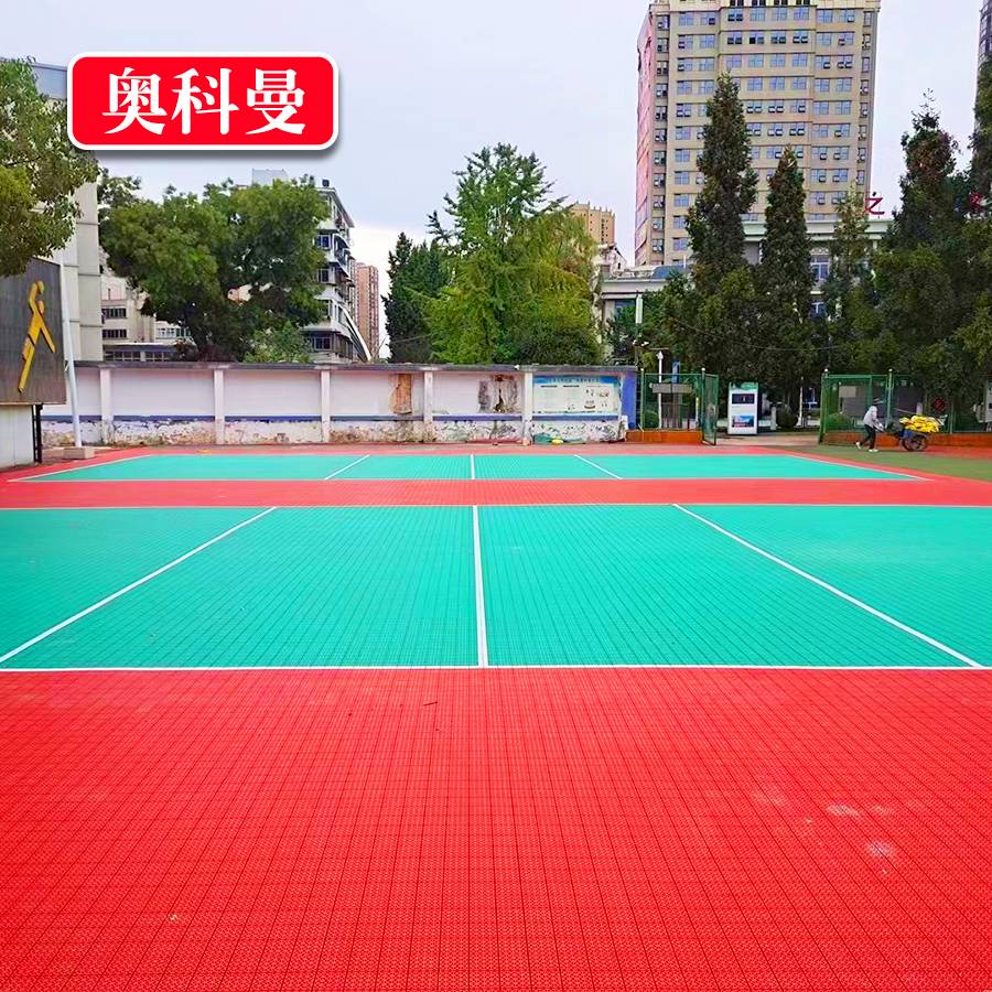 Oukman suspended floor basketball venue outdoor floor peele -suspended assembly sports floor outdoor