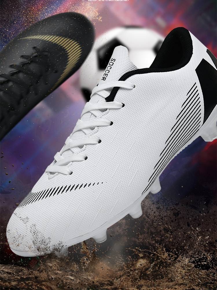 Specials football shoes men and women crushing students adult training art grassland AG long nail non -slip children's sneakers majors