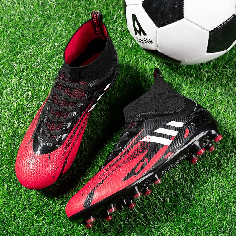 New high -gang black red long nail 518