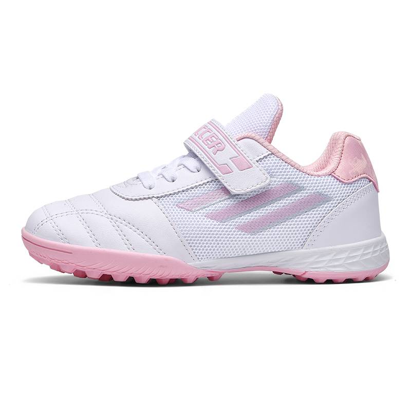 New rotating buttons Football shoes girls Children, male primary and secondary school students, breathable, anti -slip and wear -resistant professional broken nail TF