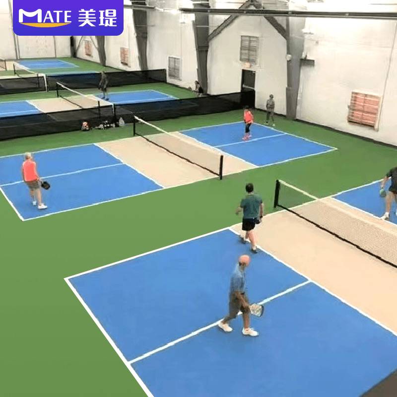 Badminton Peak Stadium Flooring Paper Paper indoor PVC Sports floor tennis pads can be collected