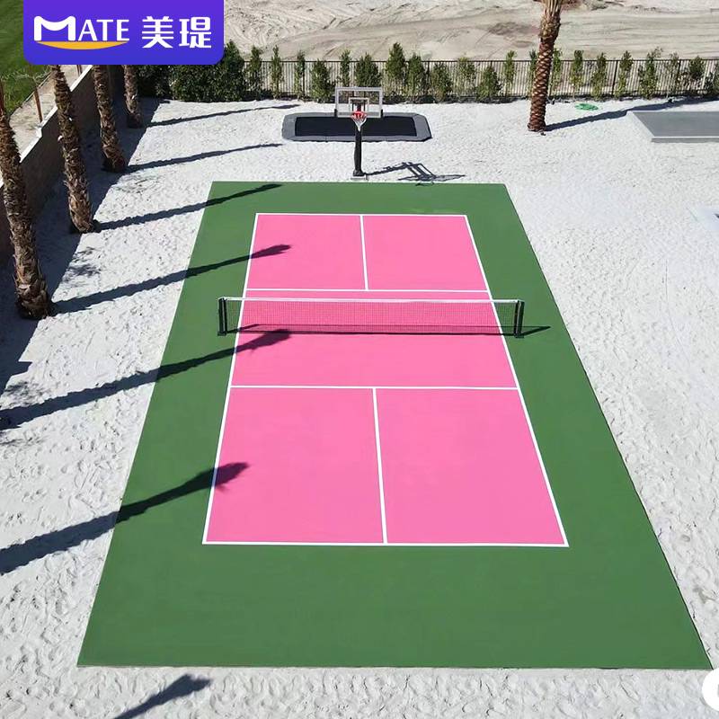 Badminton Peak Stadium Flooring Paper Paper indoor PVC Sports floor tennis pads can be collected