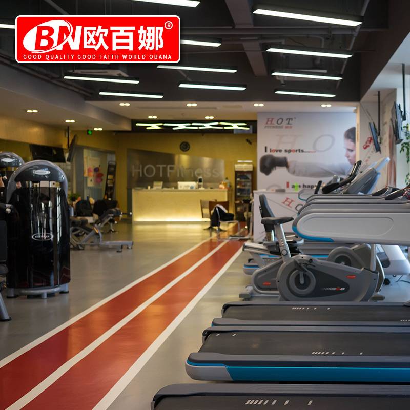 Oubana Gym Comprehensive Plants PVC Plastic Sports Flooring Plastic Basketball Piece Plastic Fitness Platform