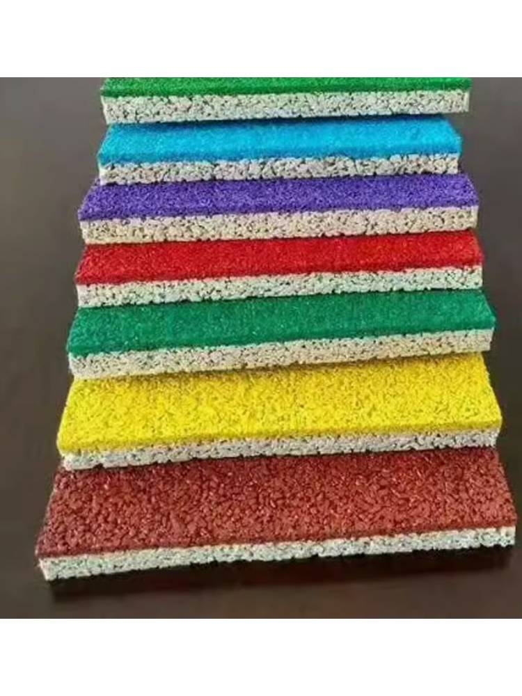 EPDM color rubber granular school stadium plastic runway kindergarten outdoor sports venue construction material