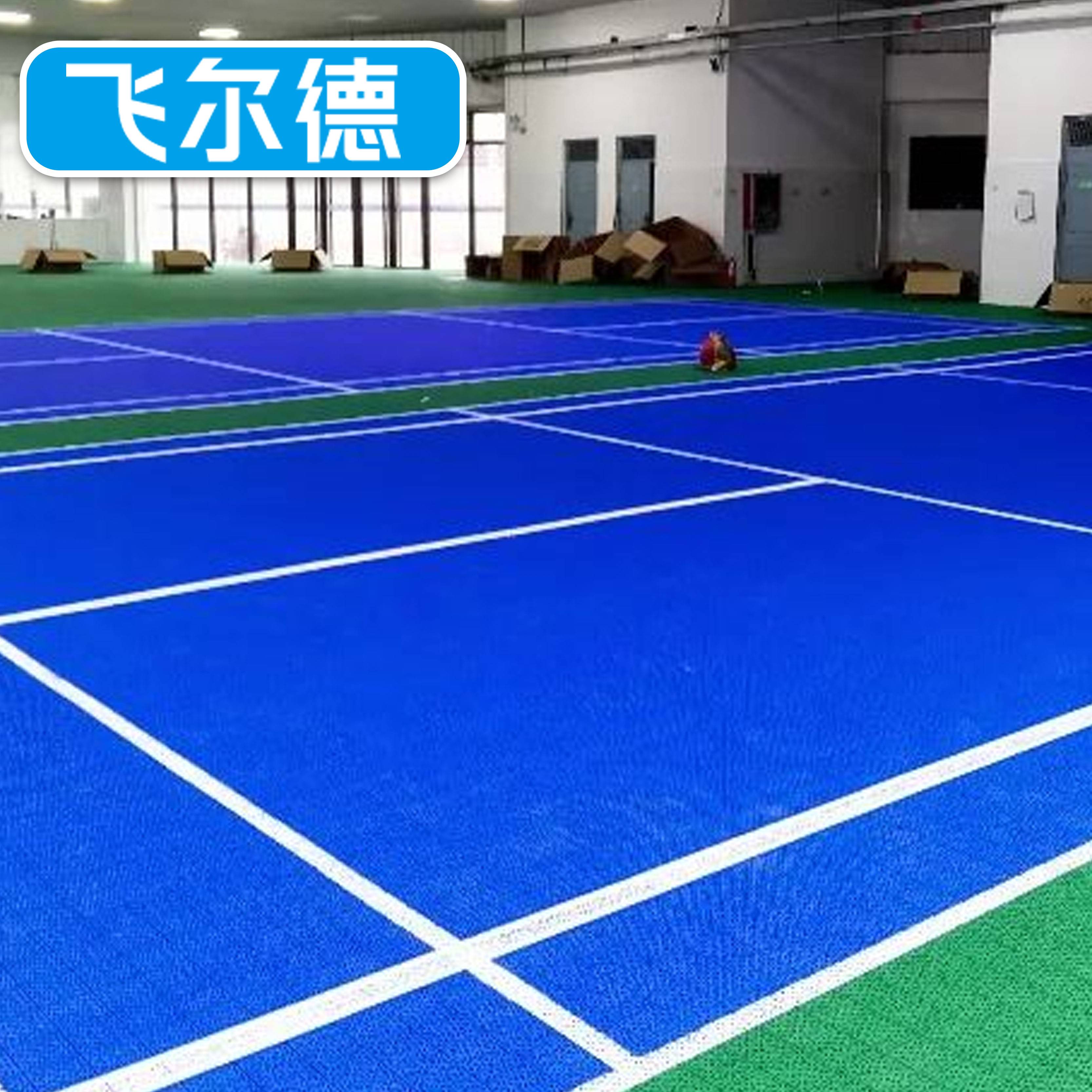 Badminton outdoor suspended floor basketball venue cushion field roller skating off -kindergarten ground plastic assembly floor