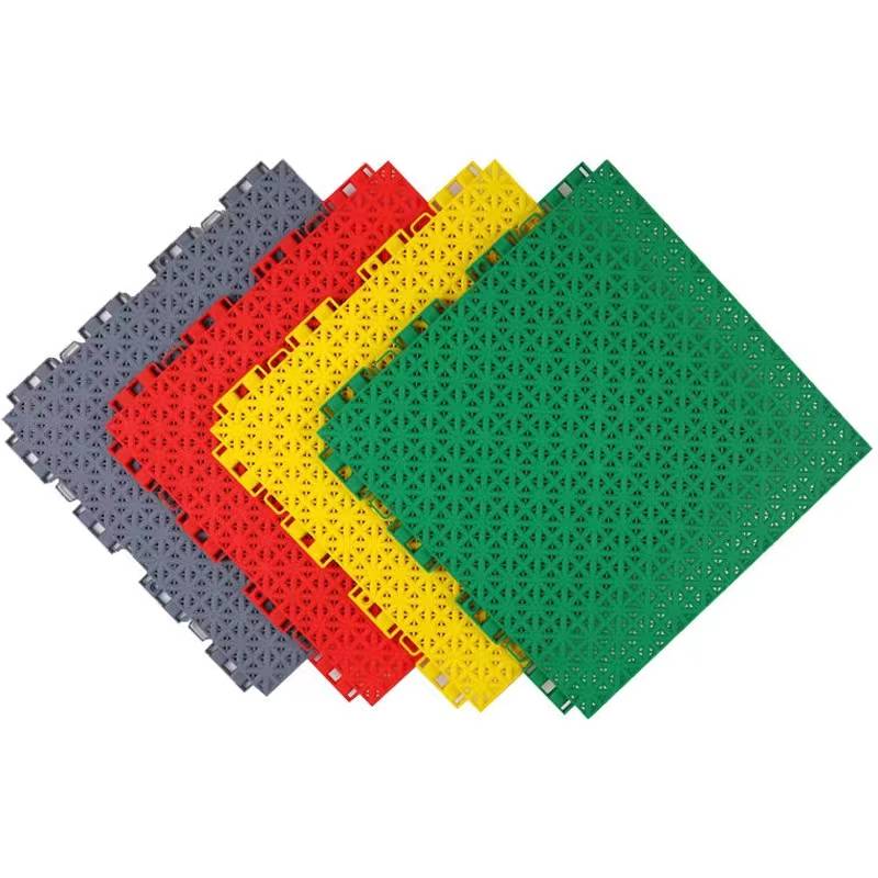 Kindergarten suspended flooring school sports field basketball venue pad badminton court household plastic square