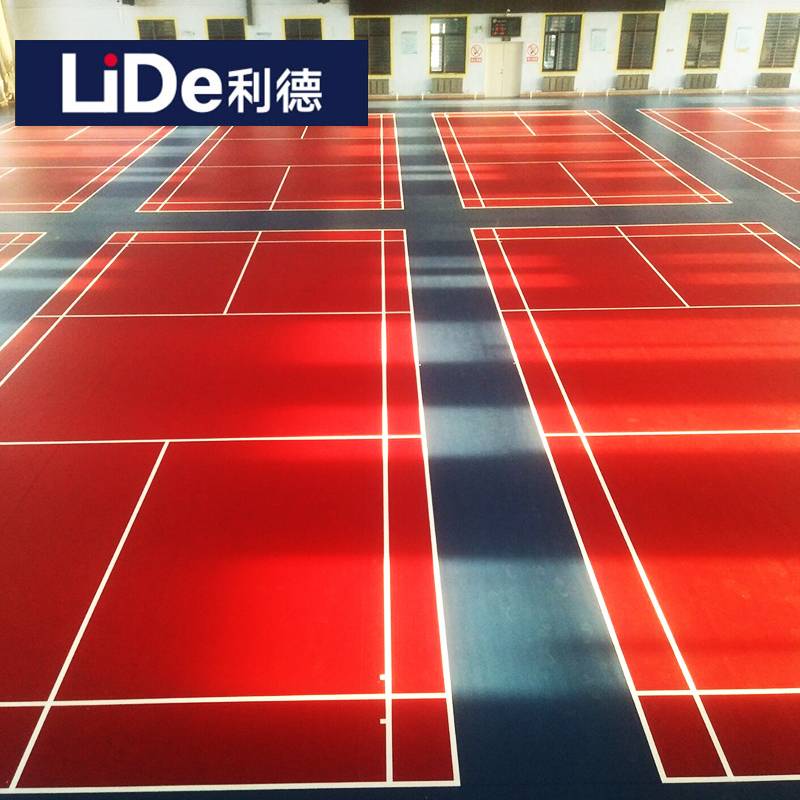 Led Badminton Pasicure Padding Room Indoor Stadium Professional PVC Sports Mobile Plastic Plastic Floor