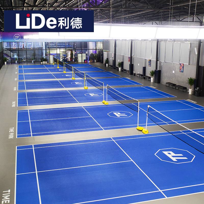 Led Badminton Pasicure Padding Room Indoor Stadium Professional PVC Sports Mobile Plastic Plastic Floor