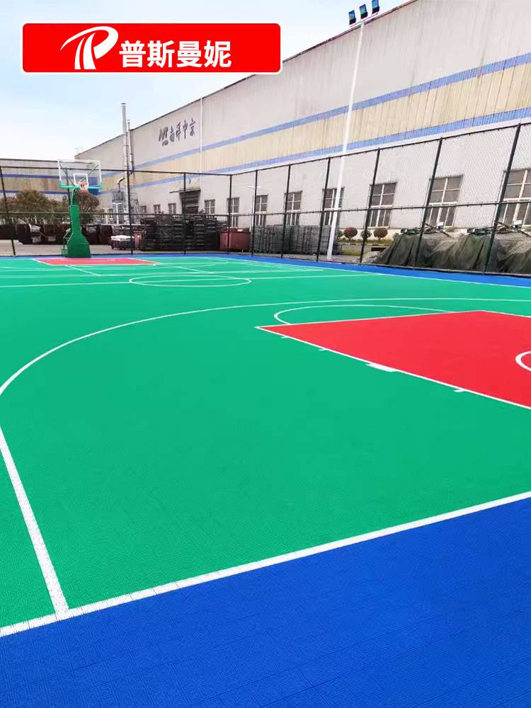 Suspended floor basketball venue outdoor assembly floor badminton stadium -garden outdoor sports floor