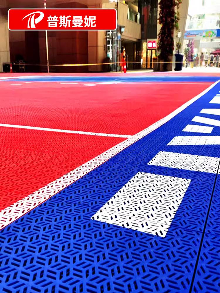 Suspended floor basketball venue outdoor assembly floor badminton stadium -garden outdoor sports floor