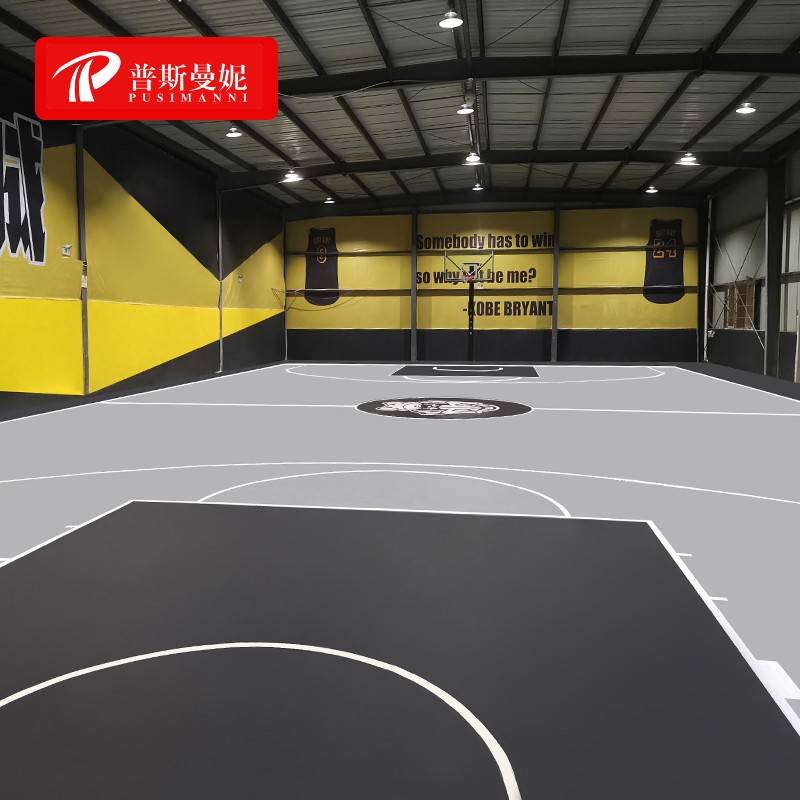Basketball venue Gel Room special children's basketball hall wood grain PVC plastic sports floor basketball ground glue pad