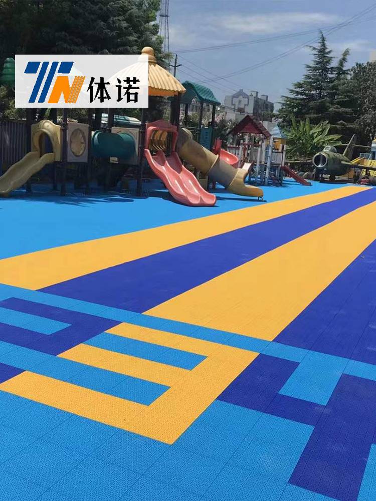 Suspended floor Kindergarten Outdoor Slip -Affular Anti -Slip -Cushioning School Basketball Stadium Suspending Flooring Floor