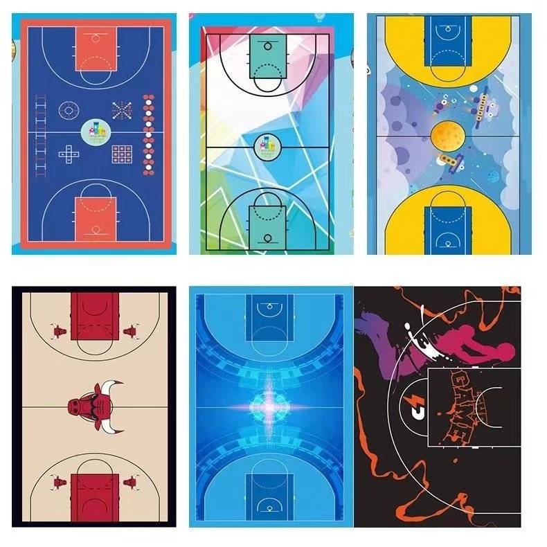 Qatar basketball venue rubber room basketball floor children's basketball PVC ground glue custom children's sports ground glue