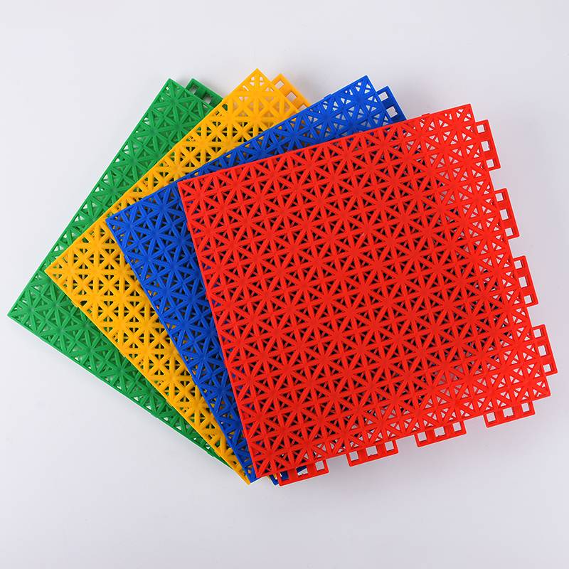 Kindergarten suspended ground outdoor suspended assembly floor outdoor sports playground plastic plastic plastic plastic jelly basketball floor