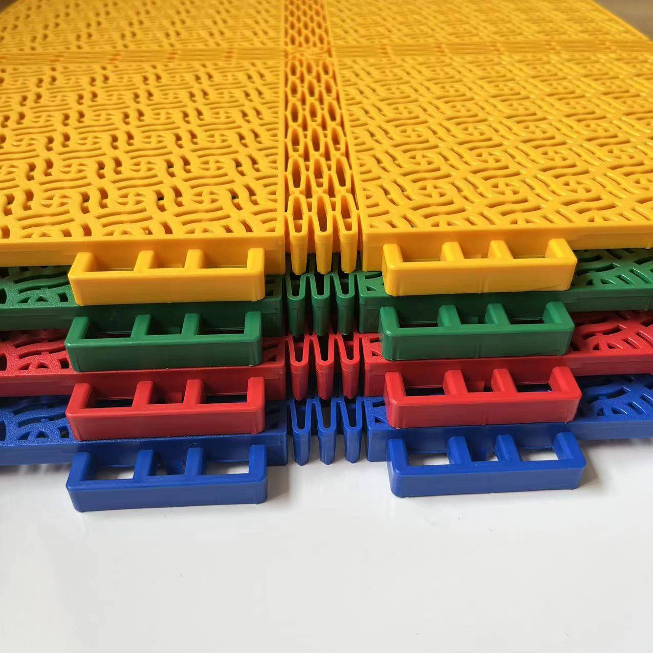 40*40 Outdoor telescopic soft connection suspended stitching floor kindergarten basketball court sports field roller skating venue