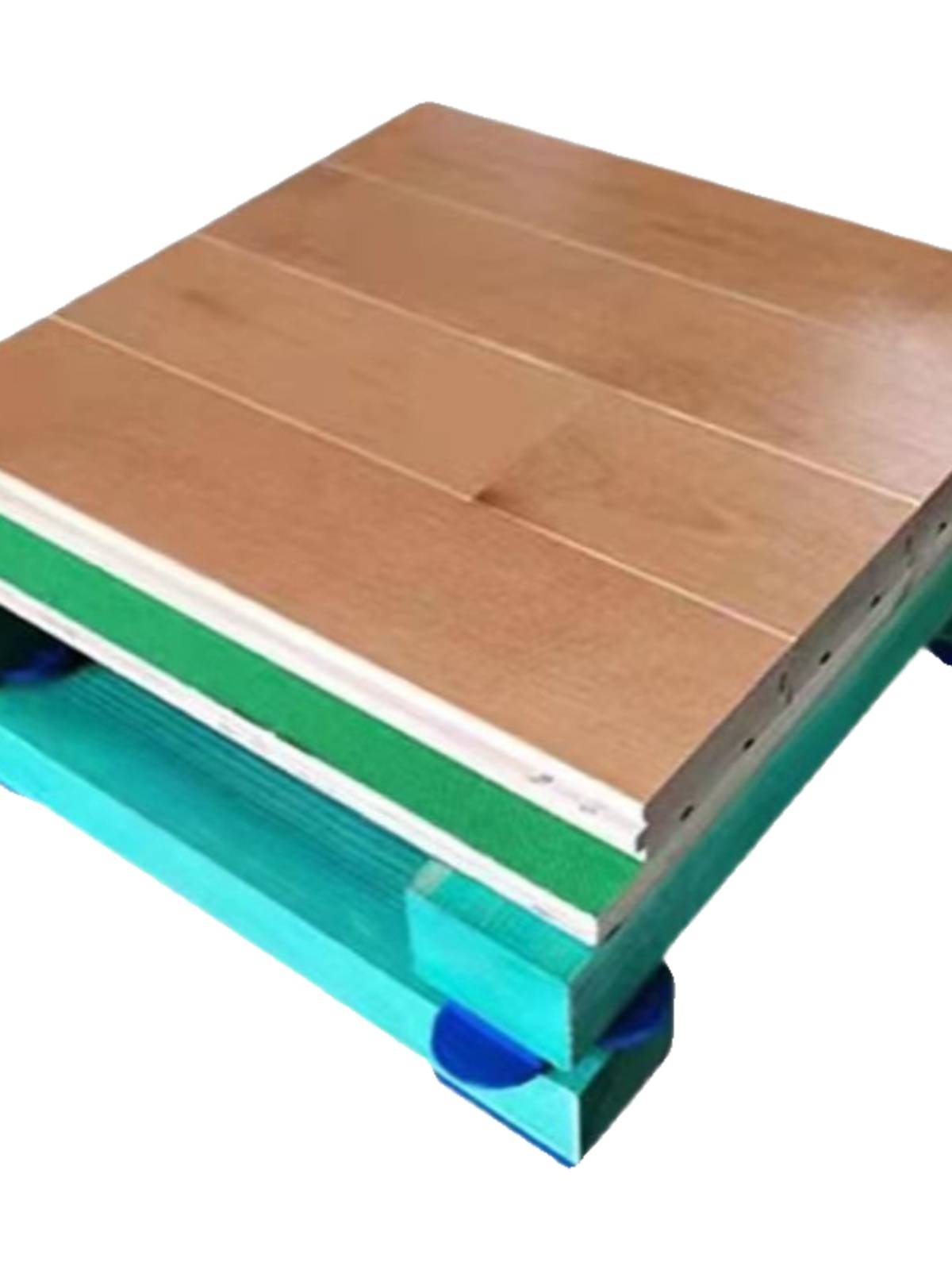 Indoor dance room gym sports floor wood flooring and basketball gym special competition -level maple birch customization
