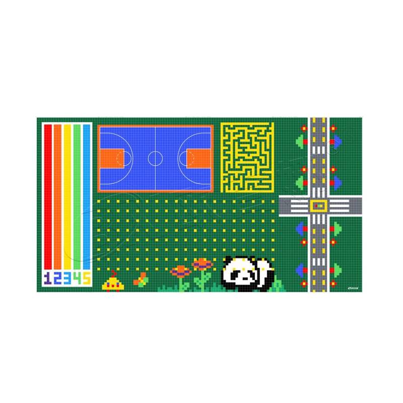 Oubana Kindergarten Suspending floor basketball court outdoor assembly sports floor dedicated roller skating suspended ground pad