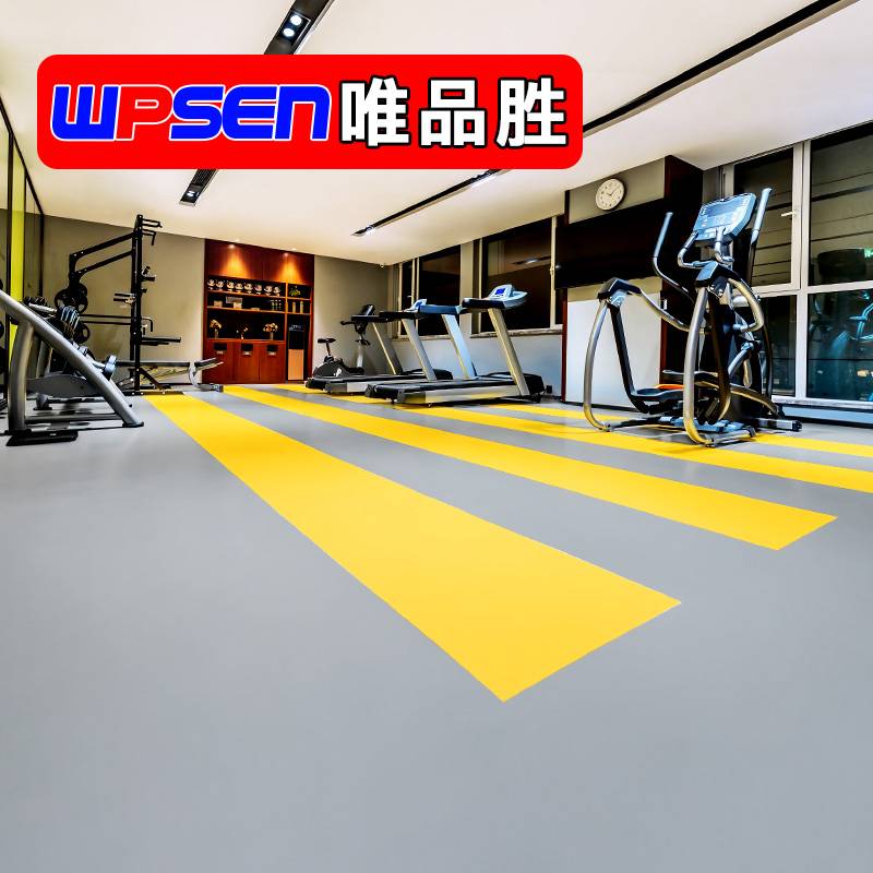 Viplocked Shengyin Sports Plastic Glossoms Trail Sliding Customization Pattern Paper Basketball Stadium Training Sports Floor