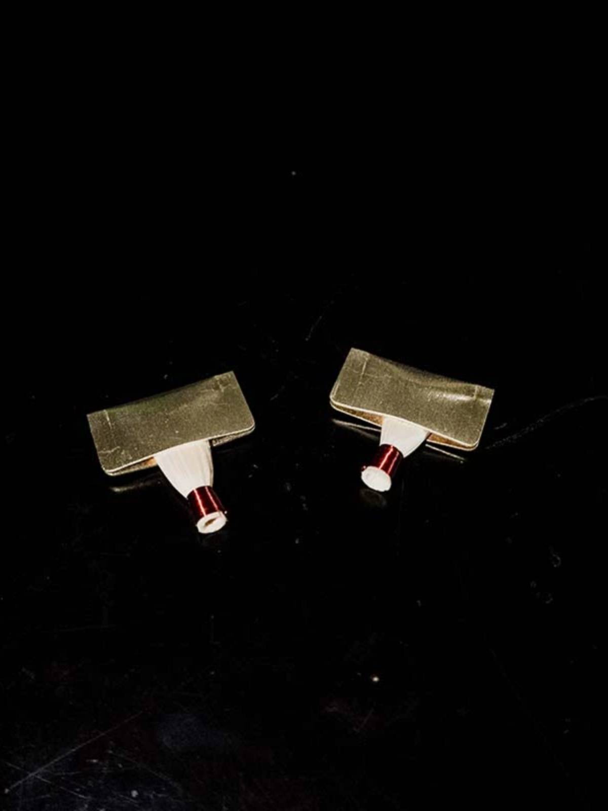 Suona whistle setting clip of copper and fat mouth handle thickened and heated uniform production tool repair tool