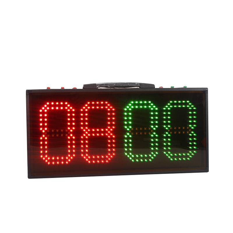 Soccer-to-man electronic scoreboard rolls show two, four-pointer feet, game-to-basket