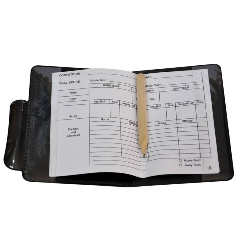 Xinjiang Football Red and Yellow Ace Football Equipment Equipment Football Judgment Red Card Yellow Card with Pen