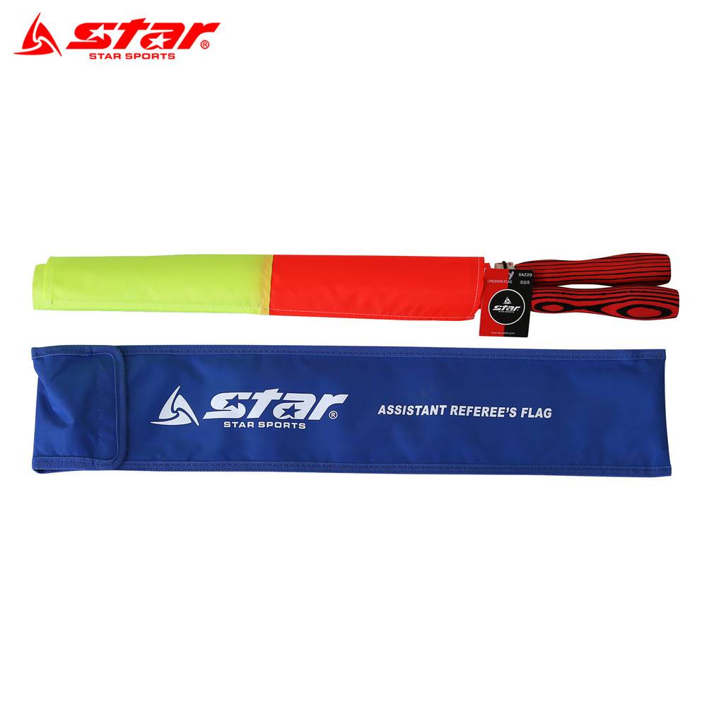 Shangjitang#Football referee hand flag patrol flag STAR SA220 Yingtu AR assistant referee flag
