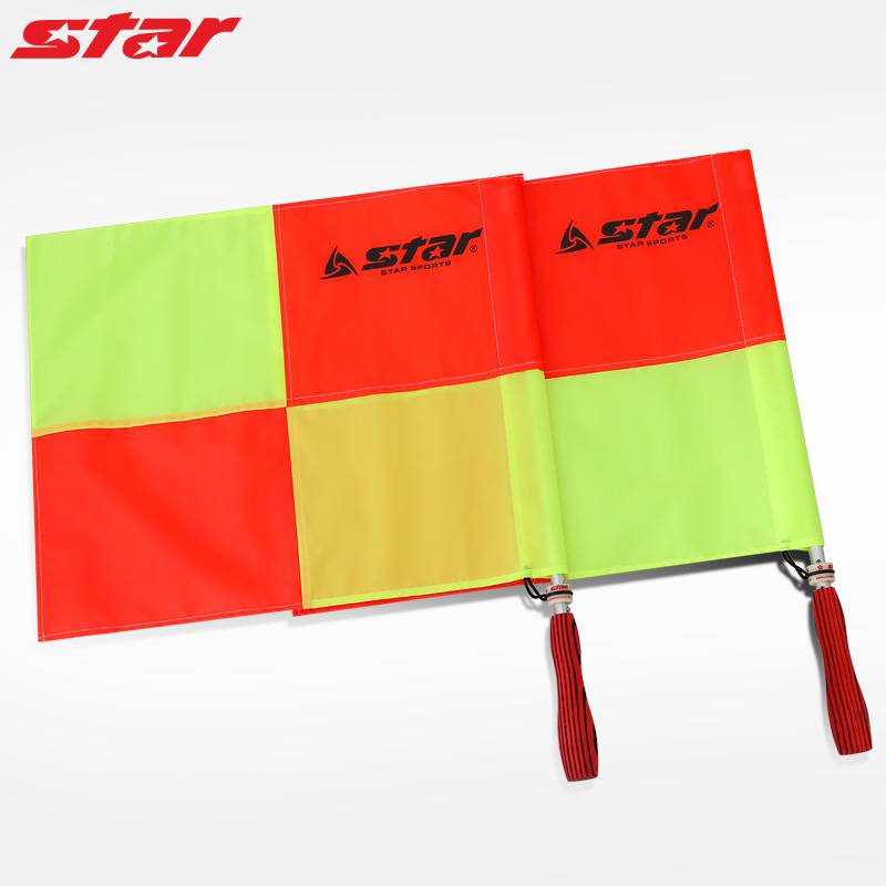 Shangjitang#Football referee hand flag patrol flag STAR SA220 Yingtu AR assistant referee flag