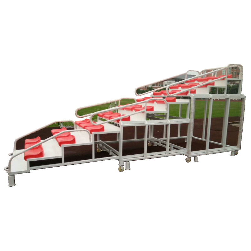 Move -type telescopic End of the referee platform to watch the track and field venue equipment 27 runway referees timing platform