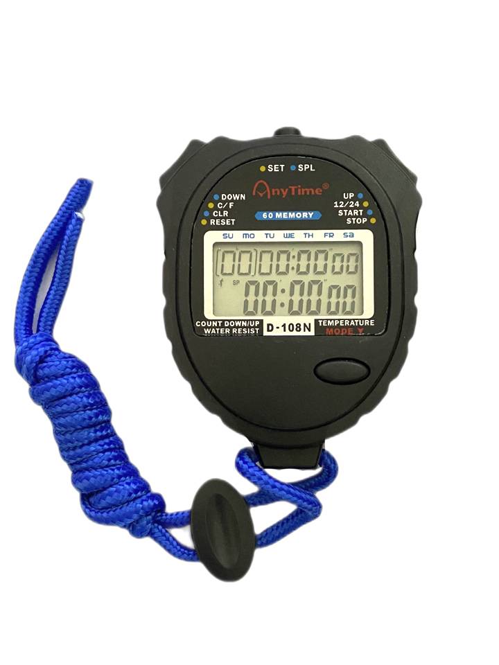 Electronic Streate Watch Multi -Times Student Track and Field Running Competition Referee Coach Multi -Fun Sports Sports Equipment
