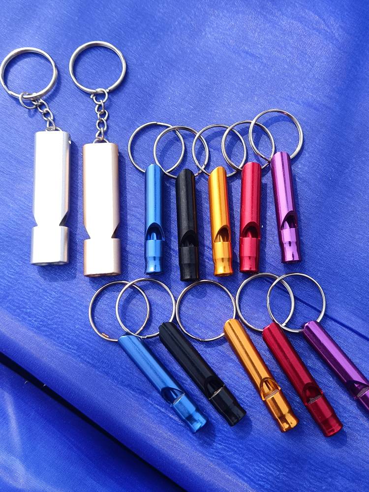 Outdoor travel mountaineering life mouth whistle training high -frequency treble referee whistle survival equipment survival dual -hole explosion sound
