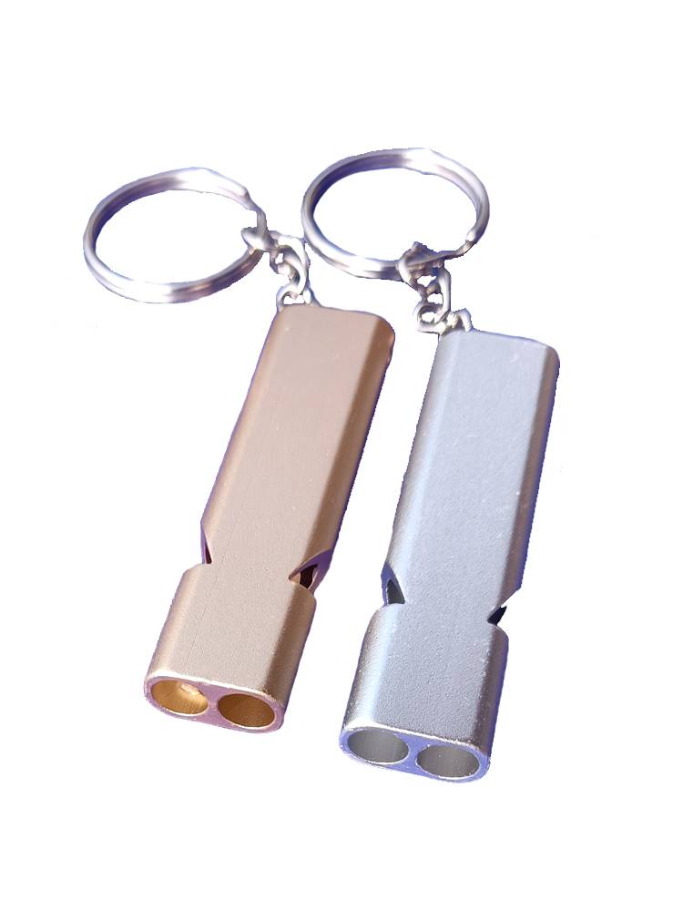 Outdoor travel mountaineering life mouth whistle training high -frequency treble referee whistle survival equipment survival dual -hole explosion sound