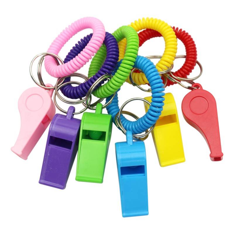 Color plastic whistle cheese cheese supplies fans whistle game supplies whistle football referee whistle referee
