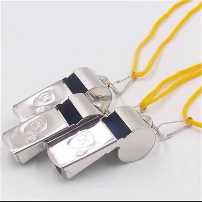 Chengdu hot -selling OK copper whistle metal whistle competition training referee special whistle size stainless steel whistle