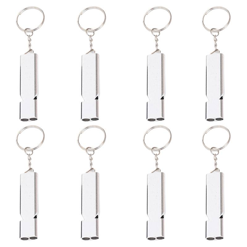 【8 Pack-Silver】 Double Pole Spirit