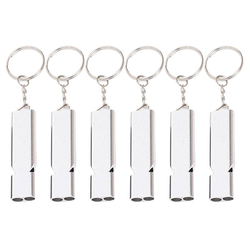 【6 Pack-Silver】 Double Pole Spirit
