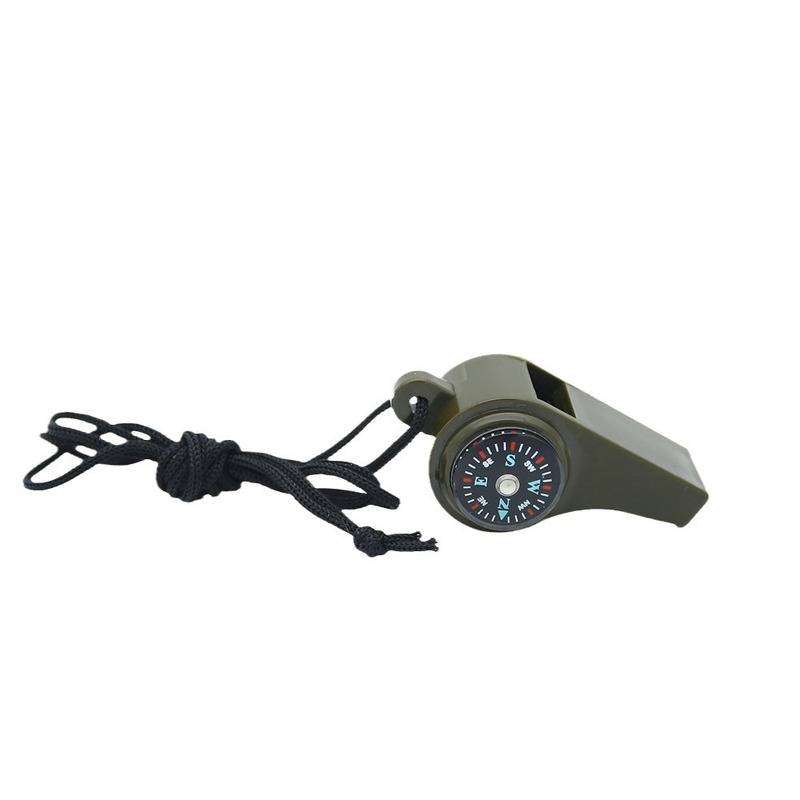 Outdoor life -saving multi -functional whistle referee coach whistle thermometer thermometer three -in -one whistle field emergency whistle