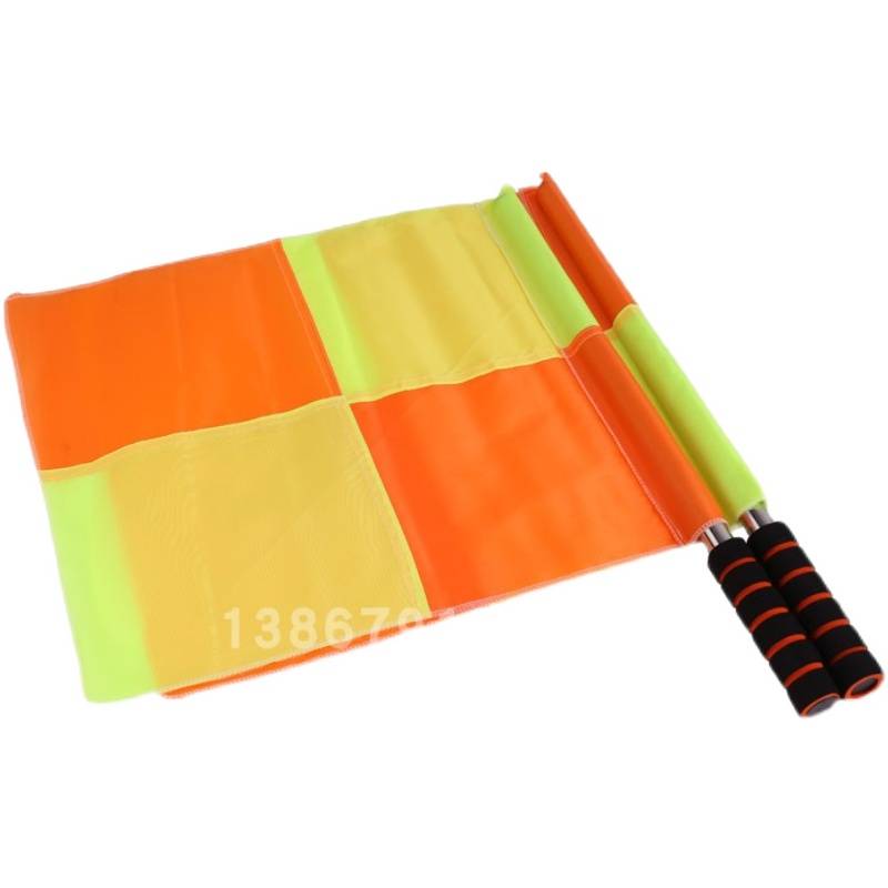 Great grid football training patrol flag command border flag -hand flag command signal flag football referee tool tool
