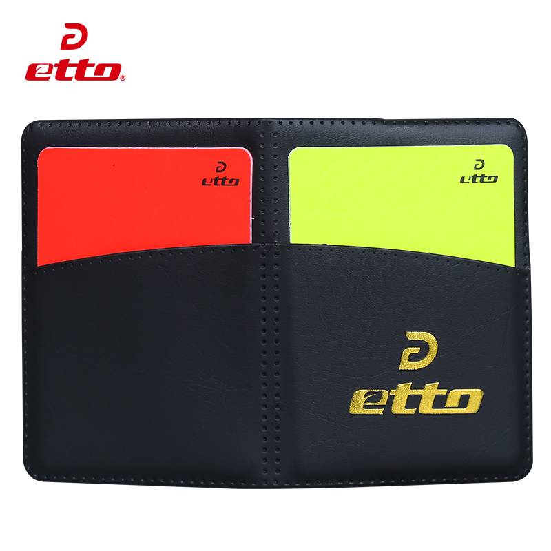 ETTO Yingtu Football Equipment Equipment Red Yellow Couples Thicked Training Portable Red and Yellow Card Banded Pen