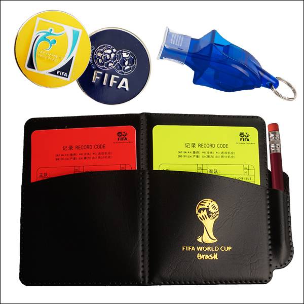 02fifa red and yellow card+FIFA picker+mouth whistle