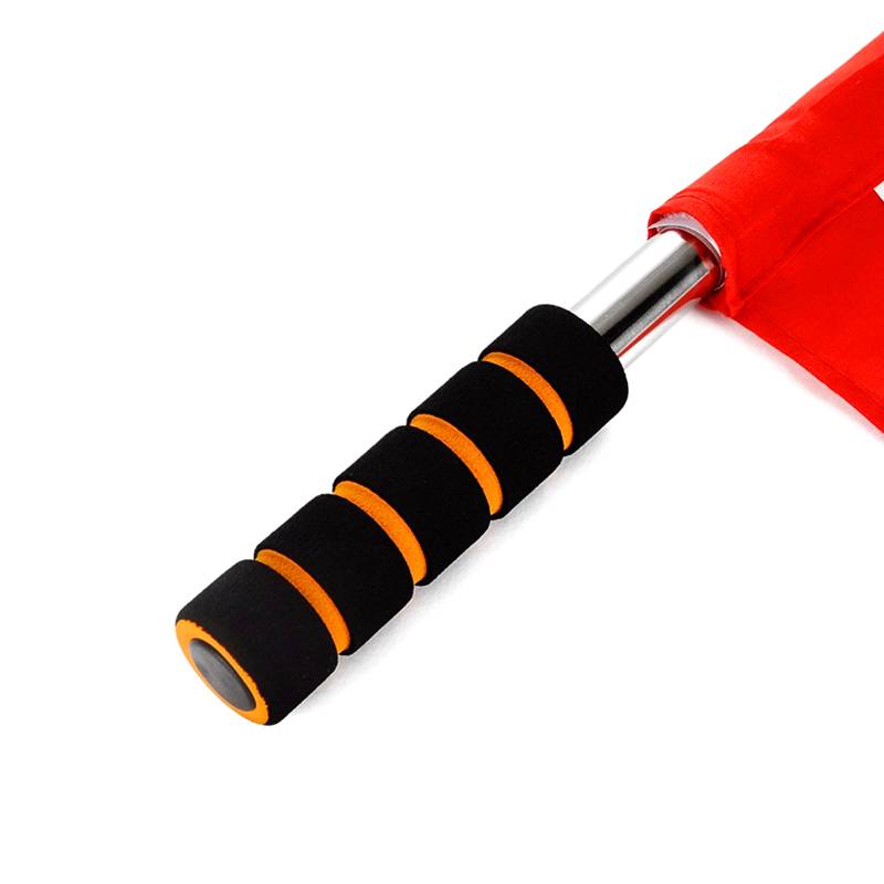 Send the flag railway signal flag traffic traffic command red and white flag track and field competition supplies football referee patrol flag