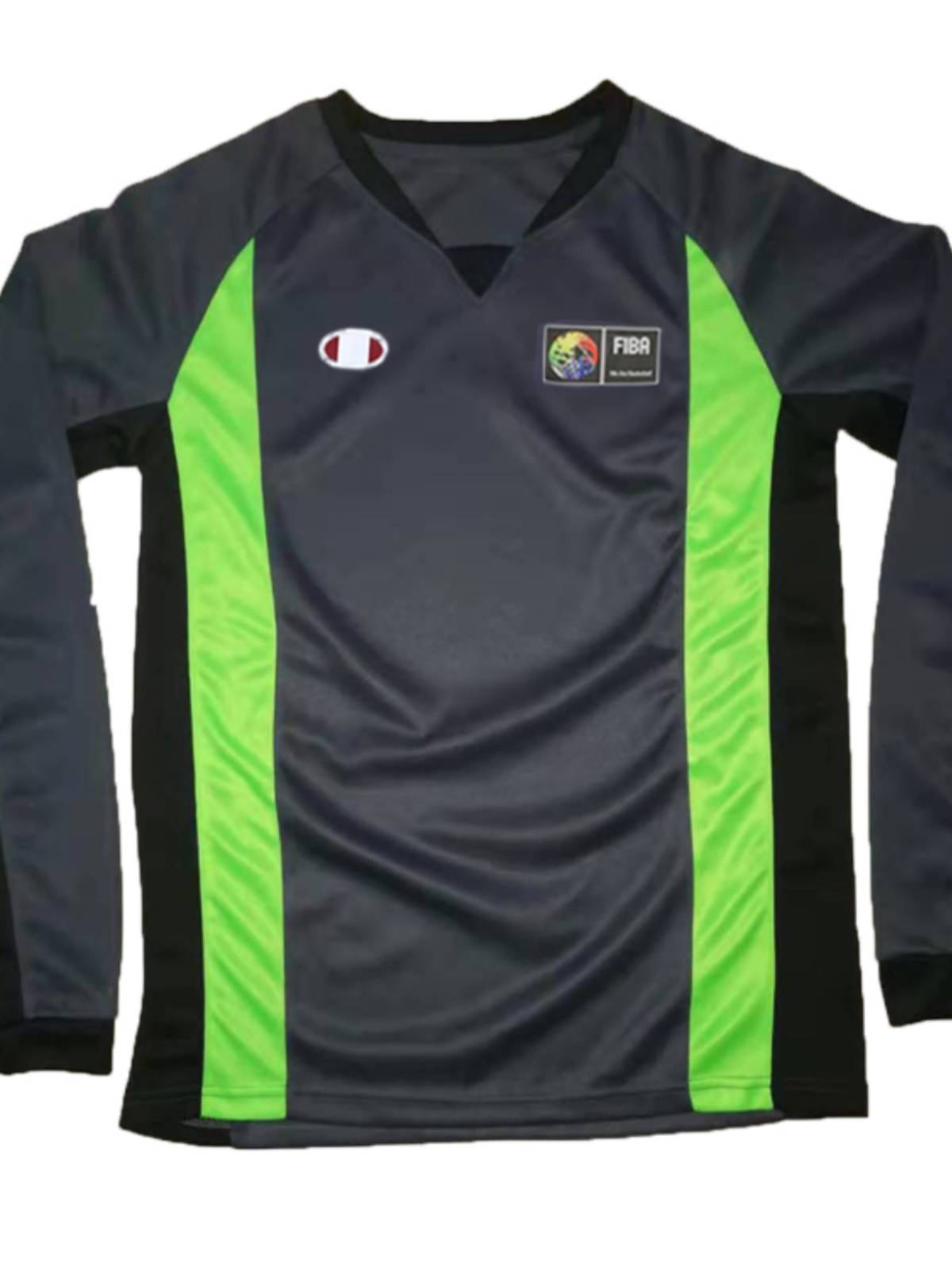 New spring and autumn long -sleeved basketball referee top clothes can be delivered to the referees of the referees, custom print chart 