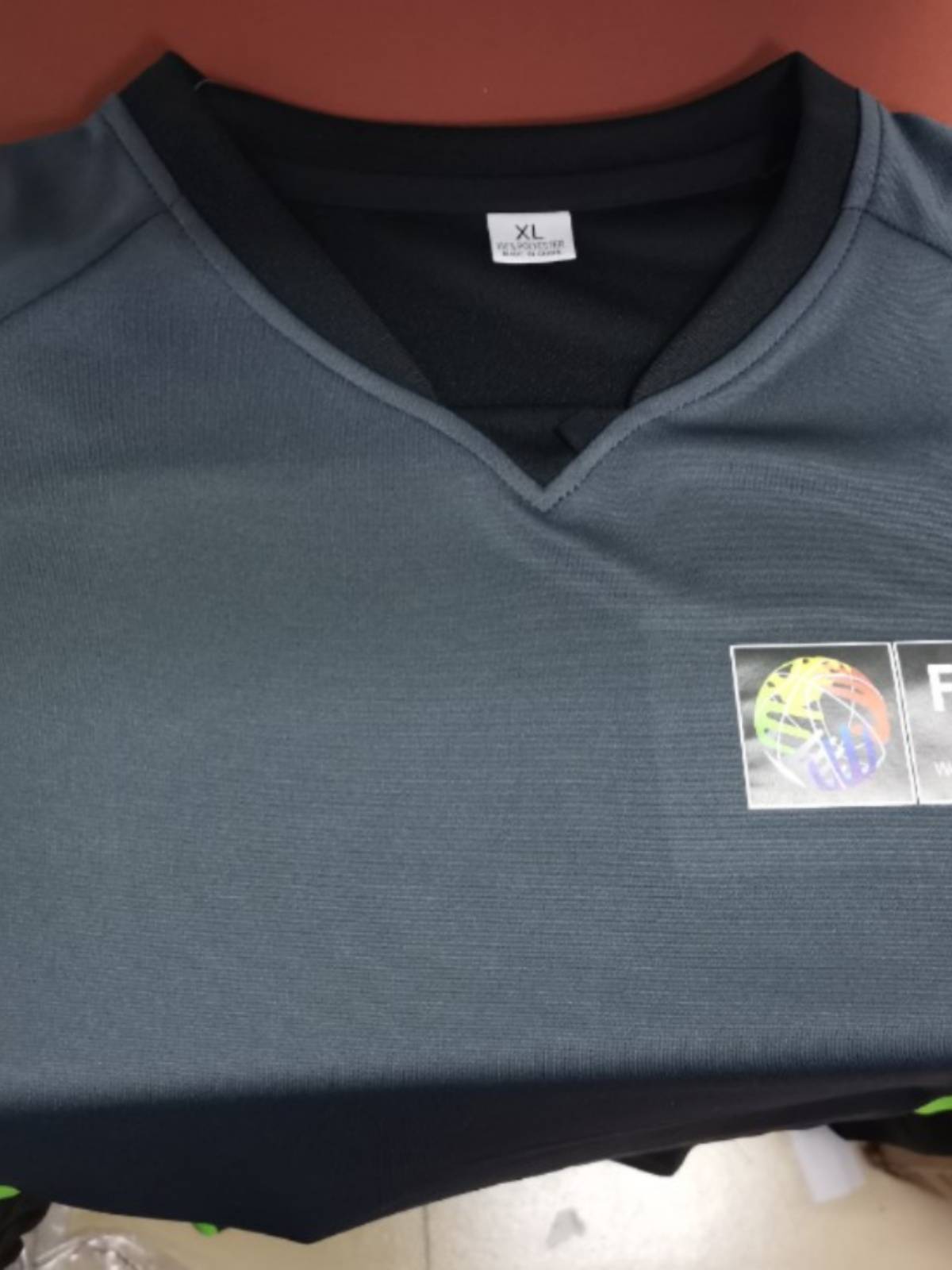 New spring and autumn long -sleeved basketball referee top clothes can be delivered to the referees of the referees, custom print chart