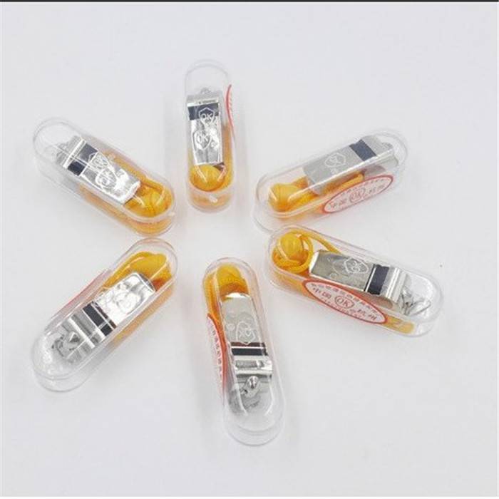 Factory direct selling Leiyin referee metal whistle basketball football training training for stainless steel OK copper whistle