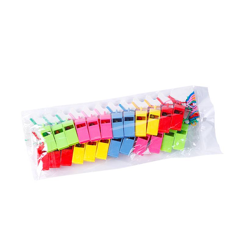 Sports goods plastic whistle children's toys color cheer cheer referee whistle fans manufacturers direct sales
