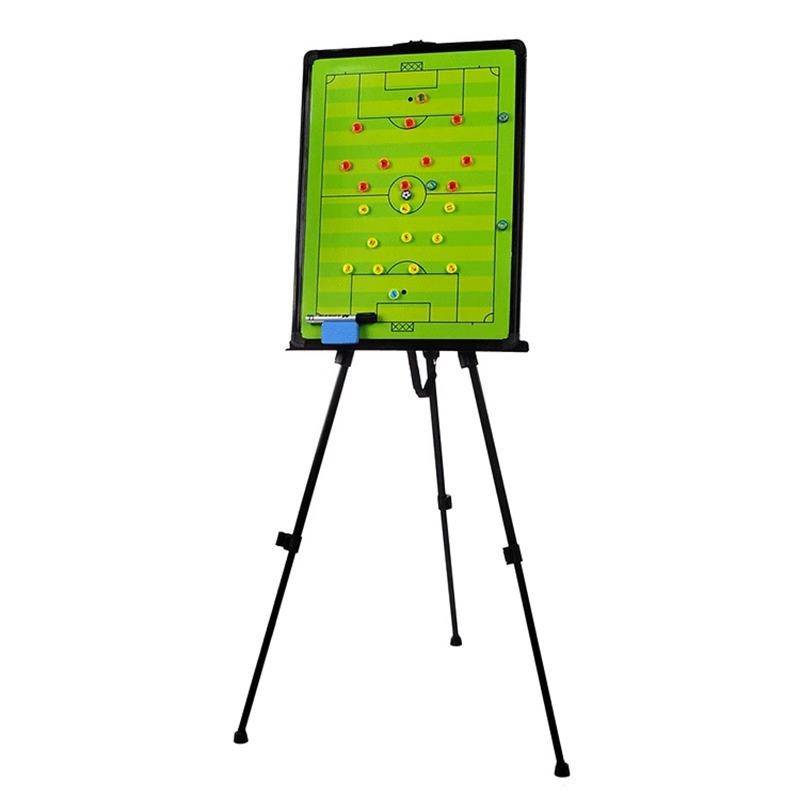Large -sized bracket -type magnetic basketball tactical board can be written, rubbing, explanation board basketball equipment referee coach supplies