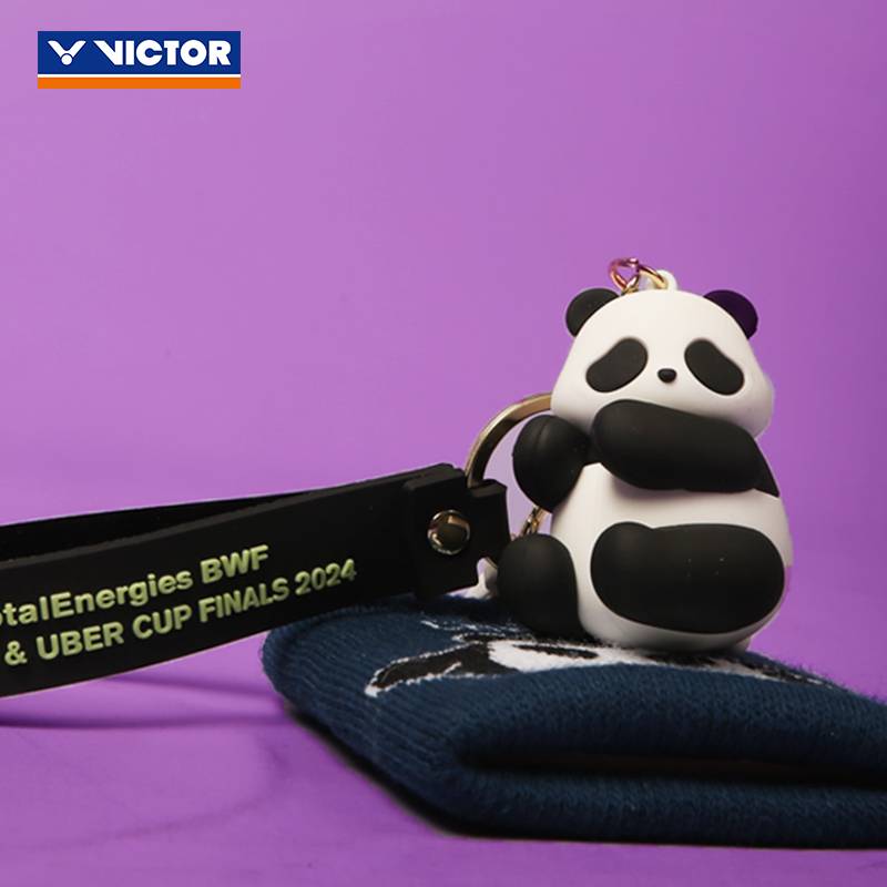 Shengli Victor Wicker Multi -ball Panda Pendant 2024 Tangyou Cup Memorial Keychain PG6007TUC
