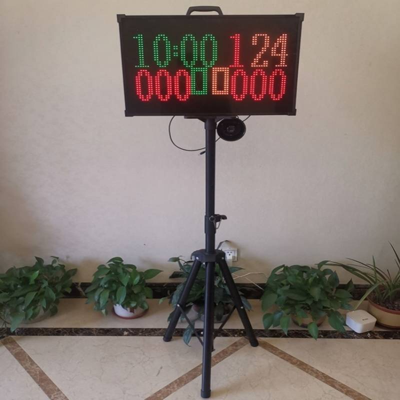 Basketball competition electronic scoring brand scoreplate referee non -recorded counter countdown countdown with 24 seconds LED screen