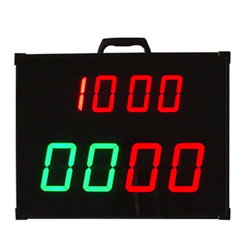 Basketball competition electronic scoring brand scoreplate referee non -recorded counter countdown countdown with 24 seconds LED screen