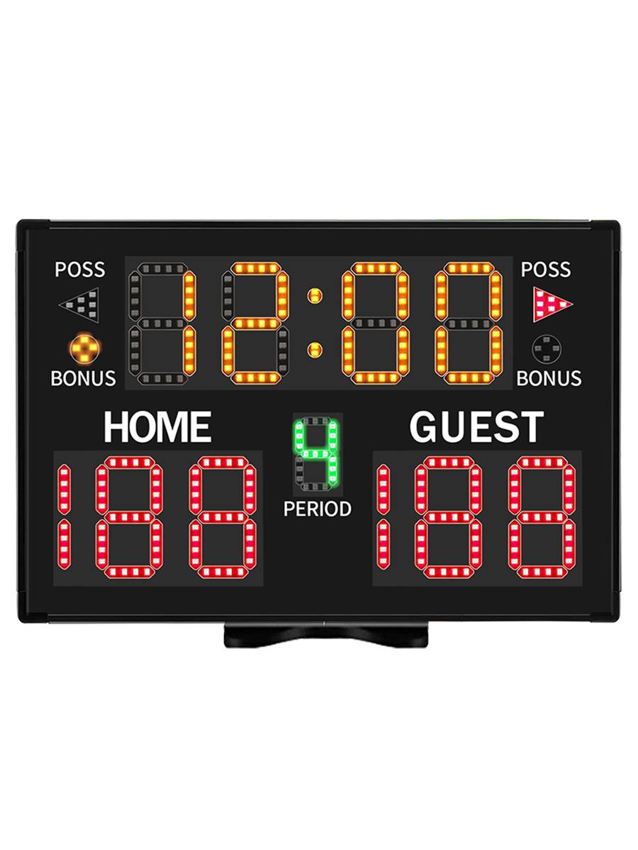 THE LED SCOREBOARD FOR THE BASKETBALL ELECTRONIC SCOREBOARD CHARGED TO THE LED SCORER FOR THE GAME